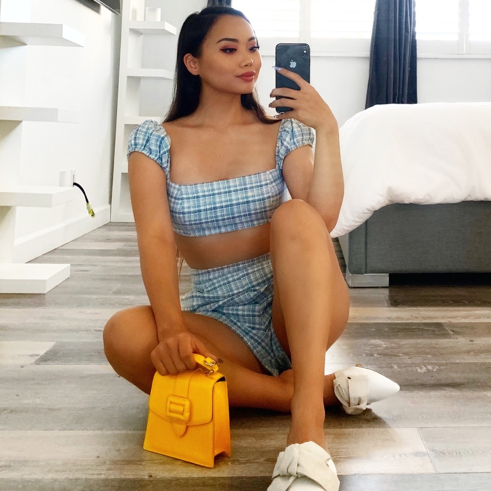 Brand new top and shorts set from Revolve.